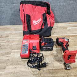 HOUSTON LOCATION - AS - IS Milwaukee 18-Volt Lithium-Ion Compact Brushless Cordless 1/4 in. Impact Driver Kit