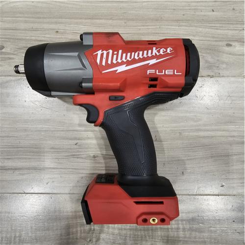 AS-IS Milwaukee FUEL 18V Lithium-Ion Brushless Cordless 1/2 in. Impact Wrench with Friction Ring (Tool-Only)
