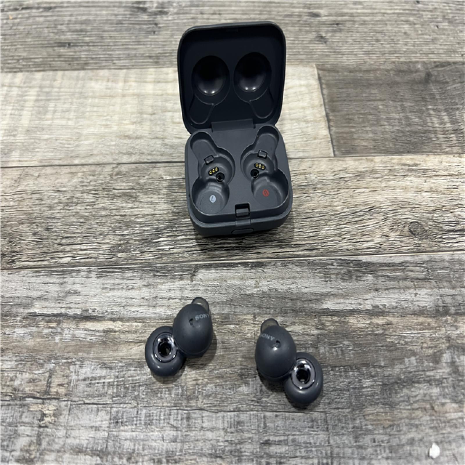AS-IS Sony LinkBuds Truly Wireless Earbud Headphones with an Open-Ring Design-YY2953