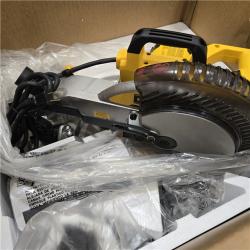 AS-IS  DEWALT 15 Amp Corded 10 in. Compound Single Bevel Miter Saw