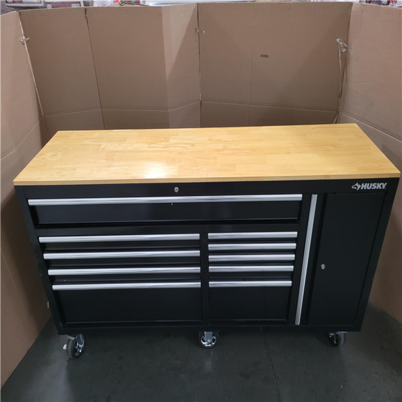 CALIFORNIA AS-IS HUSKY 72 IN. DRAWER MOBILE WORK BENCH