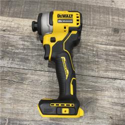 AS-IS DEWALT Atomic 20V Max Lithium-Ion Brushless Cordless Compact 1/4 in. Impact Driver Kit