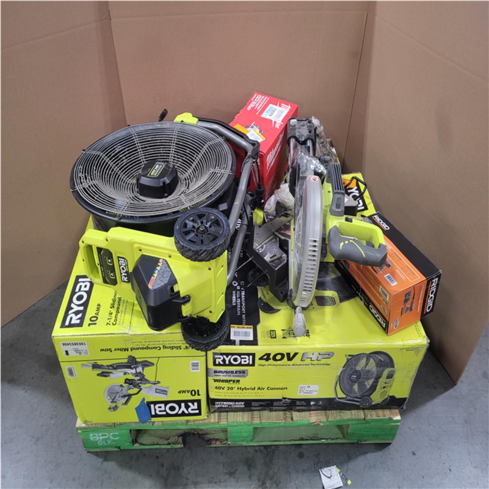 CALIFORNIA AS-IS TOOL PALLET