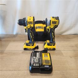 AS-IS- DEWALT ATOMIC 20-Volt MAX Lithium-Ion Cordless (2-Tool) Combo Kit