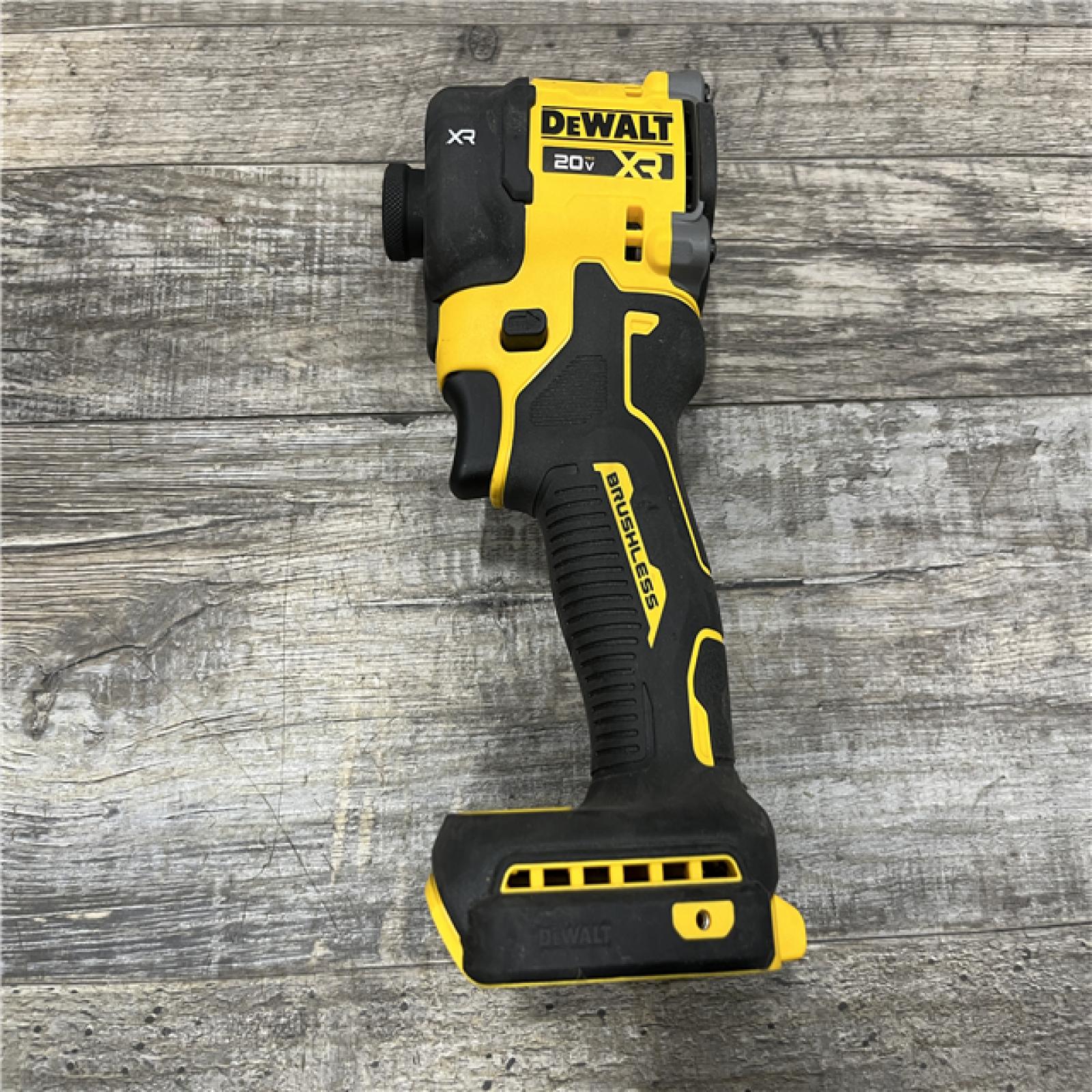 AS-IS DEWALT 20V XR Brushless Cordless 1/4 in. Quiet Hydraulic Impact Driver (Tool-Only)