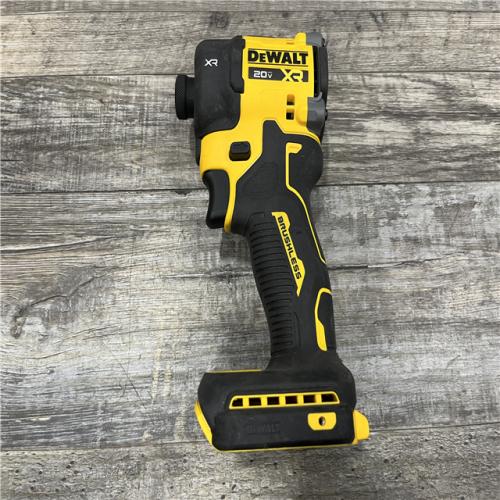 AS-IS DEWALT 20V XR Brushless Cordless 1/4 in. Quiet Hydraulic Impact Driver (Tool-Only)