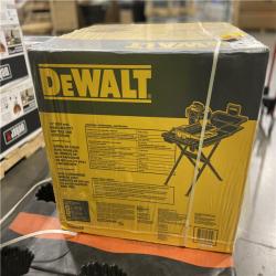 NEW! - DEWALT 10 in. High Capacity Wet Tile Saw with Stand