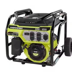 DALLAS LOCATION - NEW! RYOBI 8125-Watt Gasoline Powered Portable Generator with CO Detect Shutdown Sensor