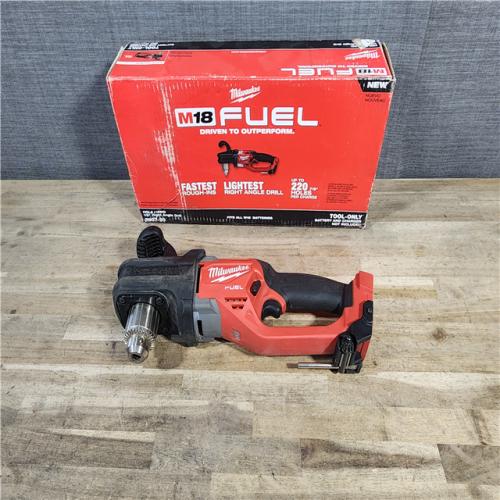 HOUSTON LOCATION - AS-IS Milwaukee M18 FUEL GEN II Brushless Cordless 1/2 in. Hole Hawg Right Angle Drill (Tool-Only)