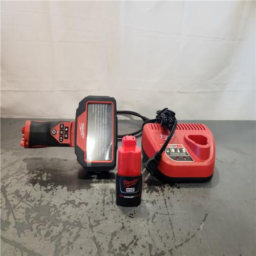 AS-IS- Milwaukee M12 12V Lithium-Ion Cordless M-SPECTOR 360-Degree 4 Ft. Inspection Camera Kit