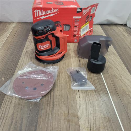 AS-IS  Milwaukee 2648-20 - M18 5  7000-12000 Opm Cordless Variable Speed Random Orbital Sander