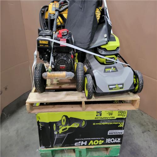 CALIFORNIA AS-IS OUTDOOR POWER EQUIPMENT