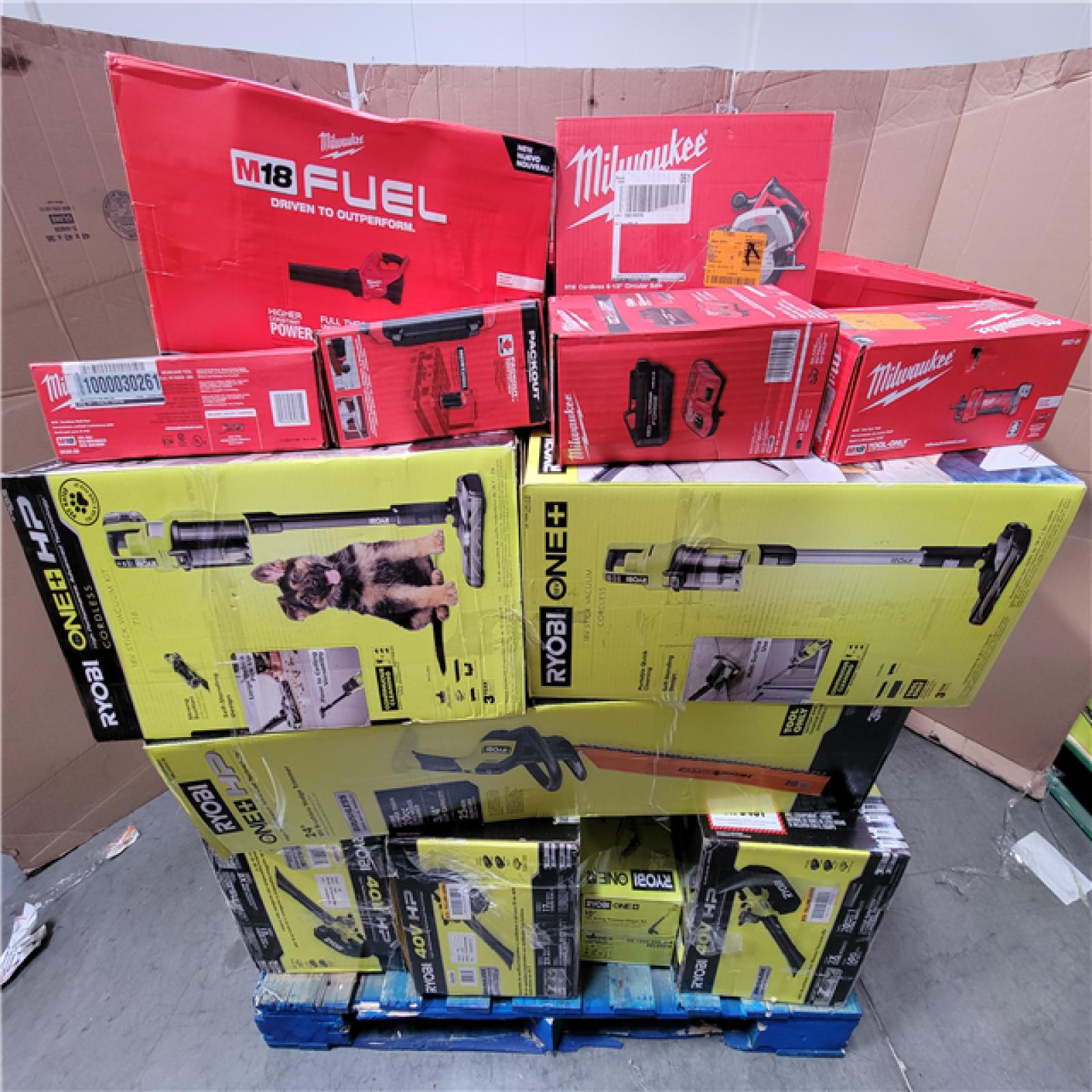 CALIFORNIA AS-IS TOOL PALLET