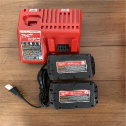 California AS-IS Milwaukee M18 Short Throw Press Tool Kit, includes (2) Batteries, Charger & Hard Case