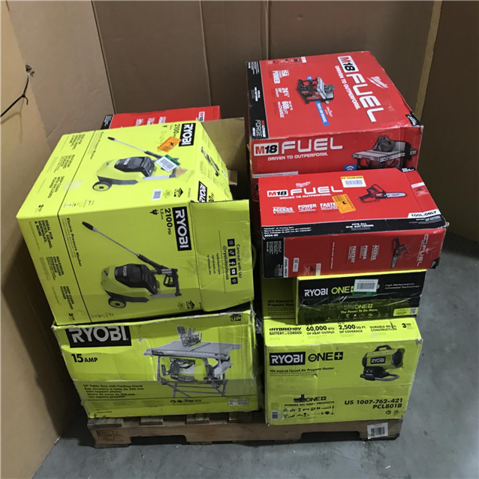 CALIFORNIA AS-IS TOOL PALLET