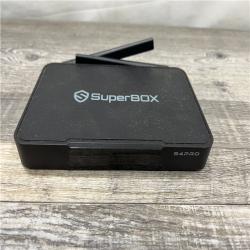 AS-IS SuperBox S4 PRO Media Player W/ Bluetooth Voice