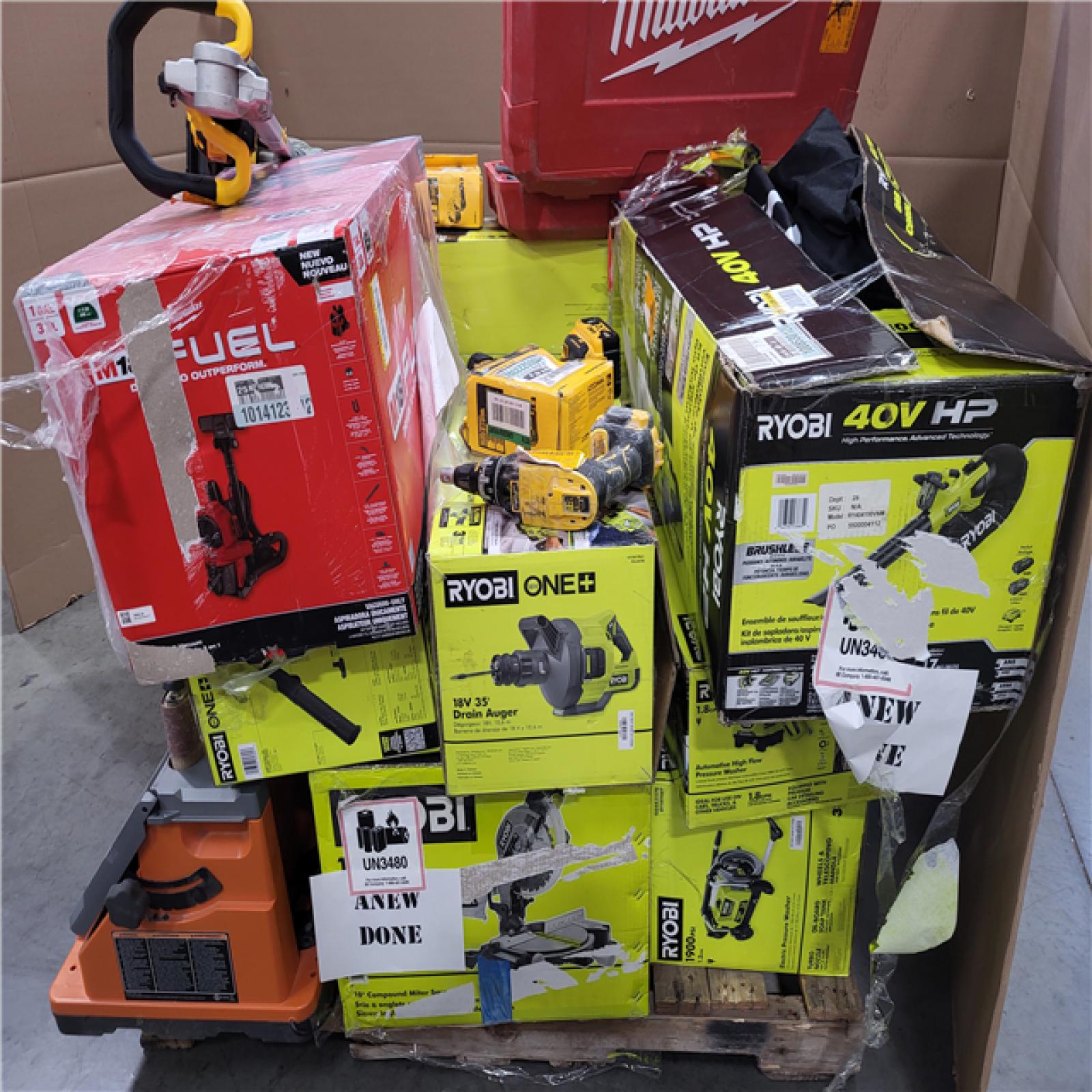 CALIFORNIA AS-IS TOOL PALLET