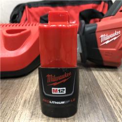 AS-IS Milwaukee 12V Lithium-Ion HACKZALL Cordless Reciprocating Saw Kit