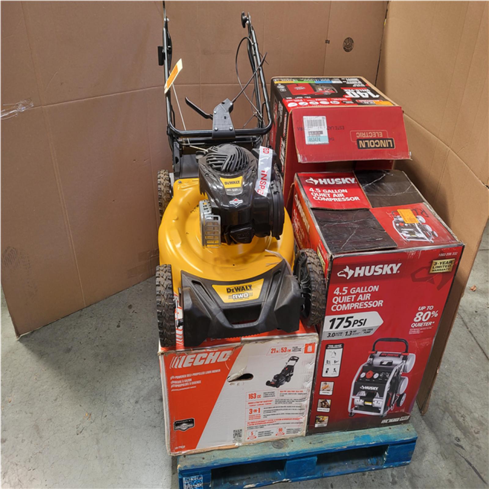 CALIFORNIA AS-IS OUTDOOR POWER EQUIPMENT