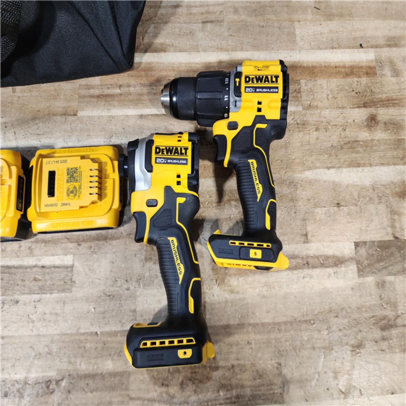 HOUSTON LOCATION - AS - IS DEWALT ATOMIC 20V MAX Lithium-Ion Cordless 2-Tool Combo Kit