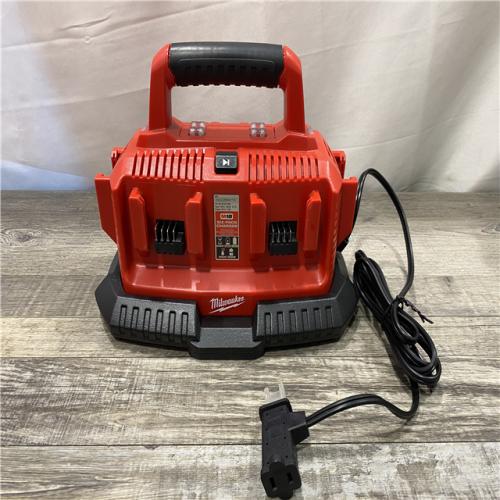 AS-IS Milwaukee 18-Volt Lithium-Ion 6-Port Sequential Battery Charger