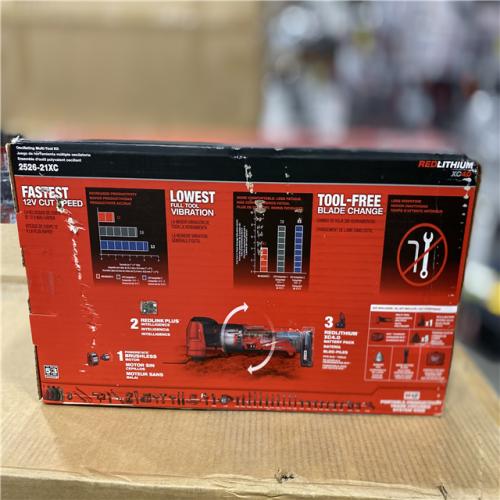 NEW!  Milwaukee M18 18V Lithium-Ion Cordless Combo Kit (5-Tool) with 2 Batteries, 1 Charger, 1 Tool Bag