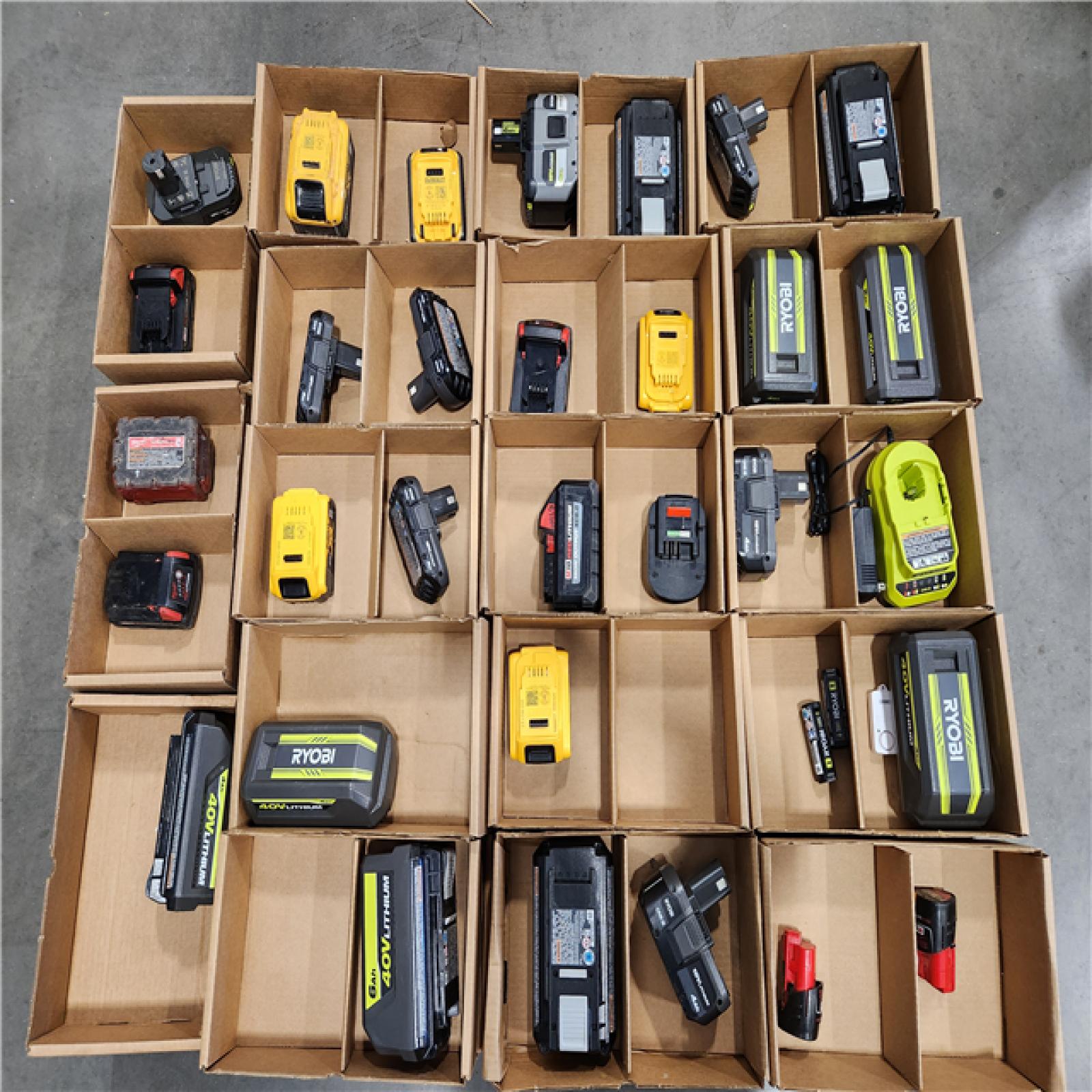 DALLAS LOCATION- AS-IS BATTERY PALLET