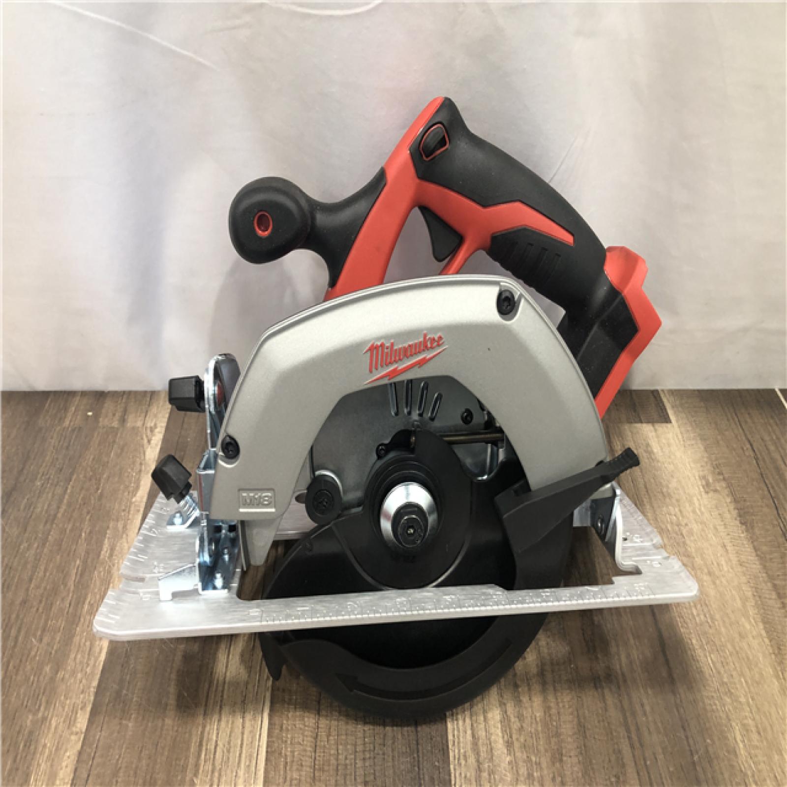 AS-IS Milwaukee 18V Lithium-Ion Cordless 6-1/2 in. Circular Saw (Tool-Only)