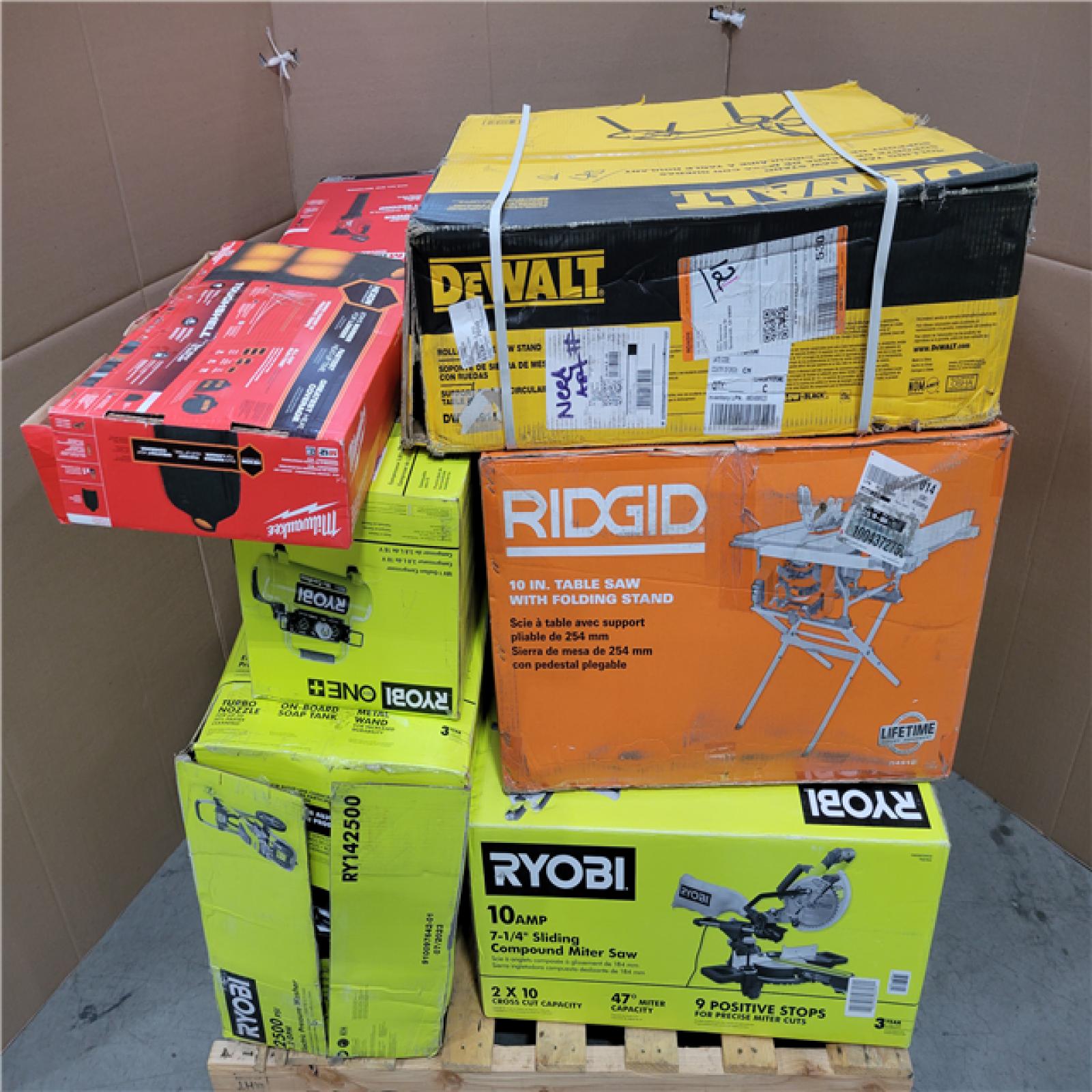 CALIFORNIA AS-IS TOOL PALLET