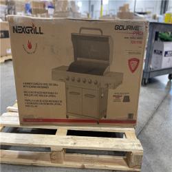 DALLAS LOCATION - Shop Nexgrill Gourmet Pro 6-Burner Stainless Steel Propane Gas Grill with Searing Side Burner and Griddle Max Insert