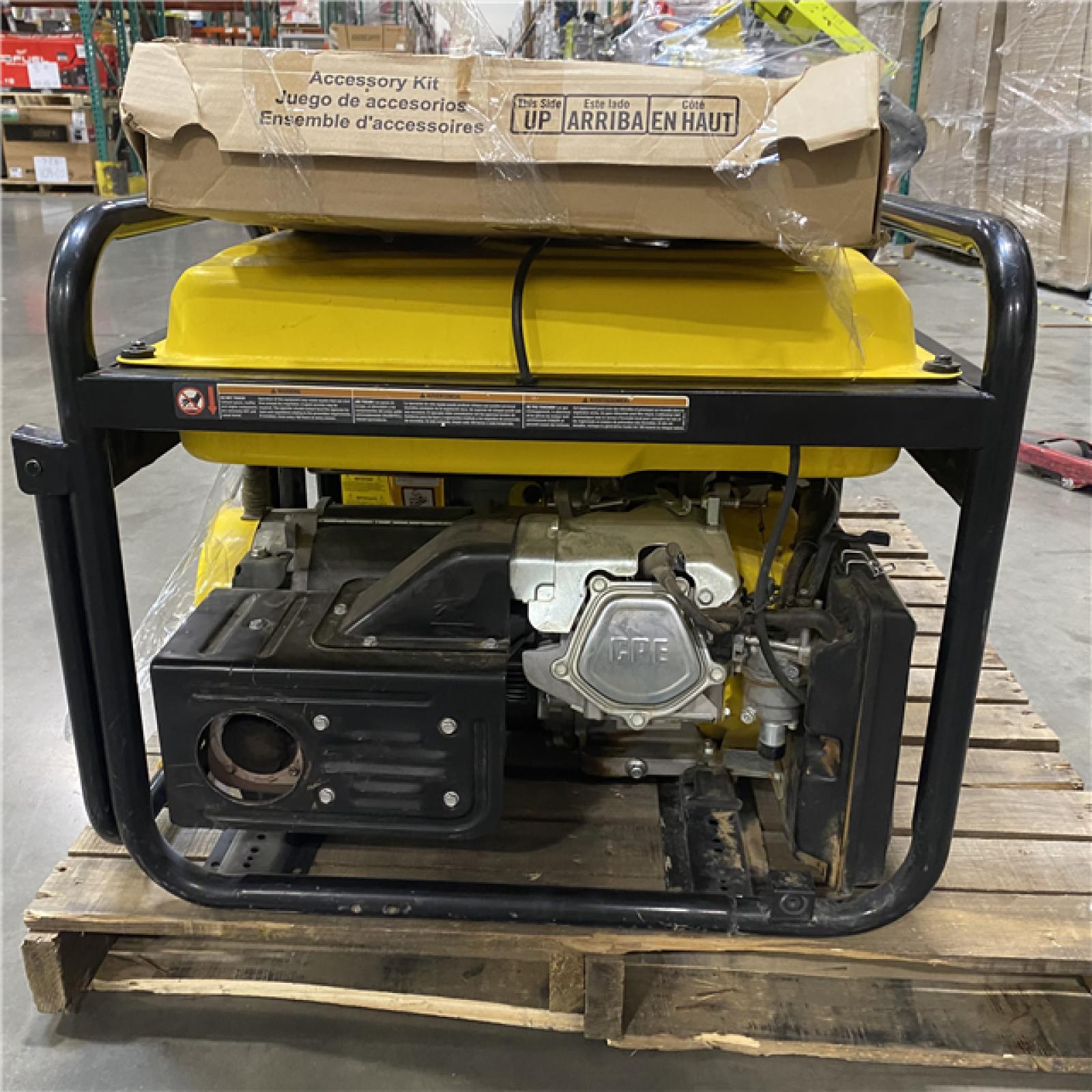 Dallas Location - As-Is  Gas Powered Portable Generator(Lot Of 2)