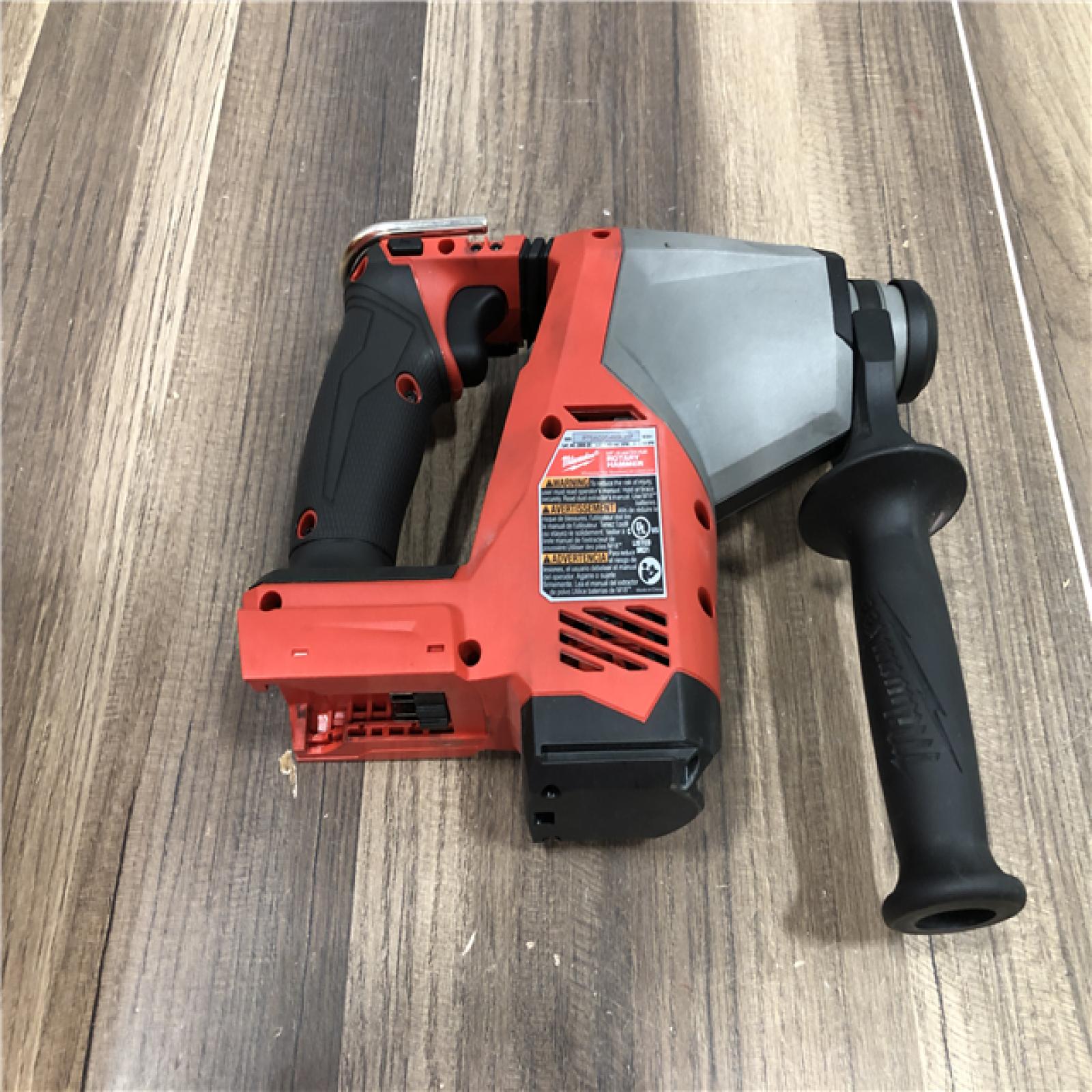 AS-IS Milwaukee FUEL 18V Lithium-Ion Brushless Cordless 5/8 in. SDS-Plus Rotary Hammer (Tool-Only)