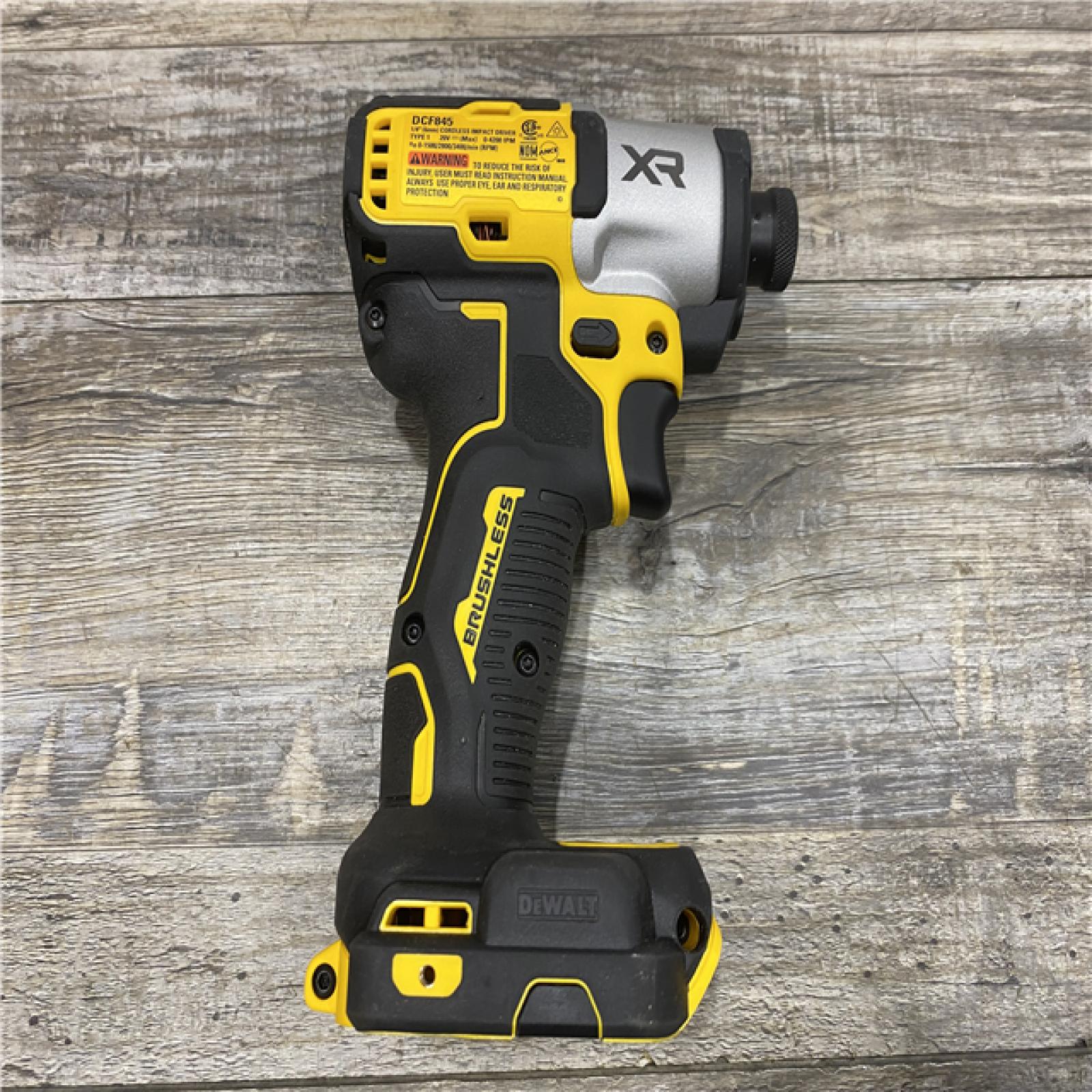 AS-IS DEWALT 20-Volt Maximum XR Lithium-Ion Cordless Brushless 1/4 in. 3-Speed Impact Driver Kit