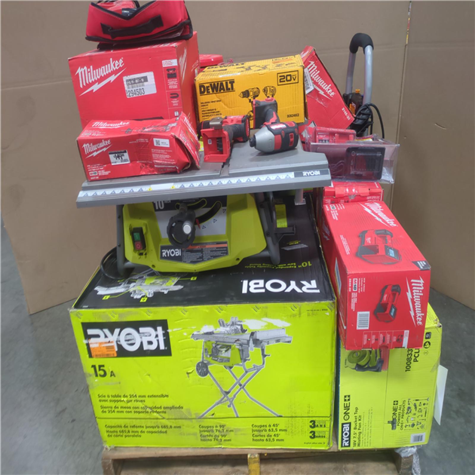 CALIFORNIA AS-IS TOOL PALLET