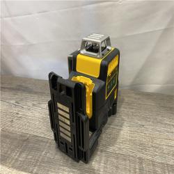 LIKE NEW - DEWALT 12V MAX Lithium-Ion 100 ft. Green Self-Leveling 3-Beam 360 Degree Laser Level Kit