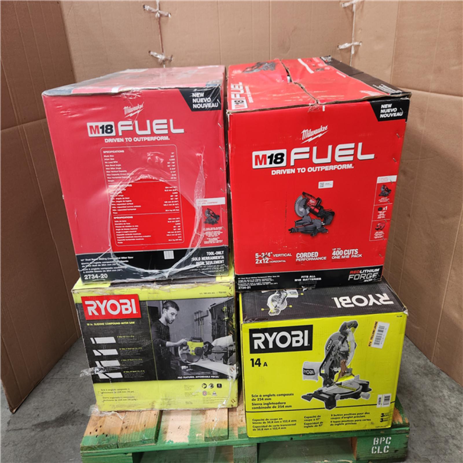 CALIFORNIA AS-IS TOOL PALLET