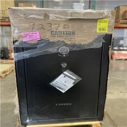 DALLAS LOCATION - LIBERTY SAFE United 36-Gun 60-Minutes Fire Rating EMP E-Lock  60.5 in. H x 36 in. W x 22 in. D  Black Gun Safe