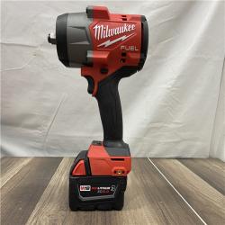AS-IS Milwaukee M18 FUEL 18V Lithium-Ion Brushless Cordless 1/2 in. Impact Wrench w/Friction Ring Kit