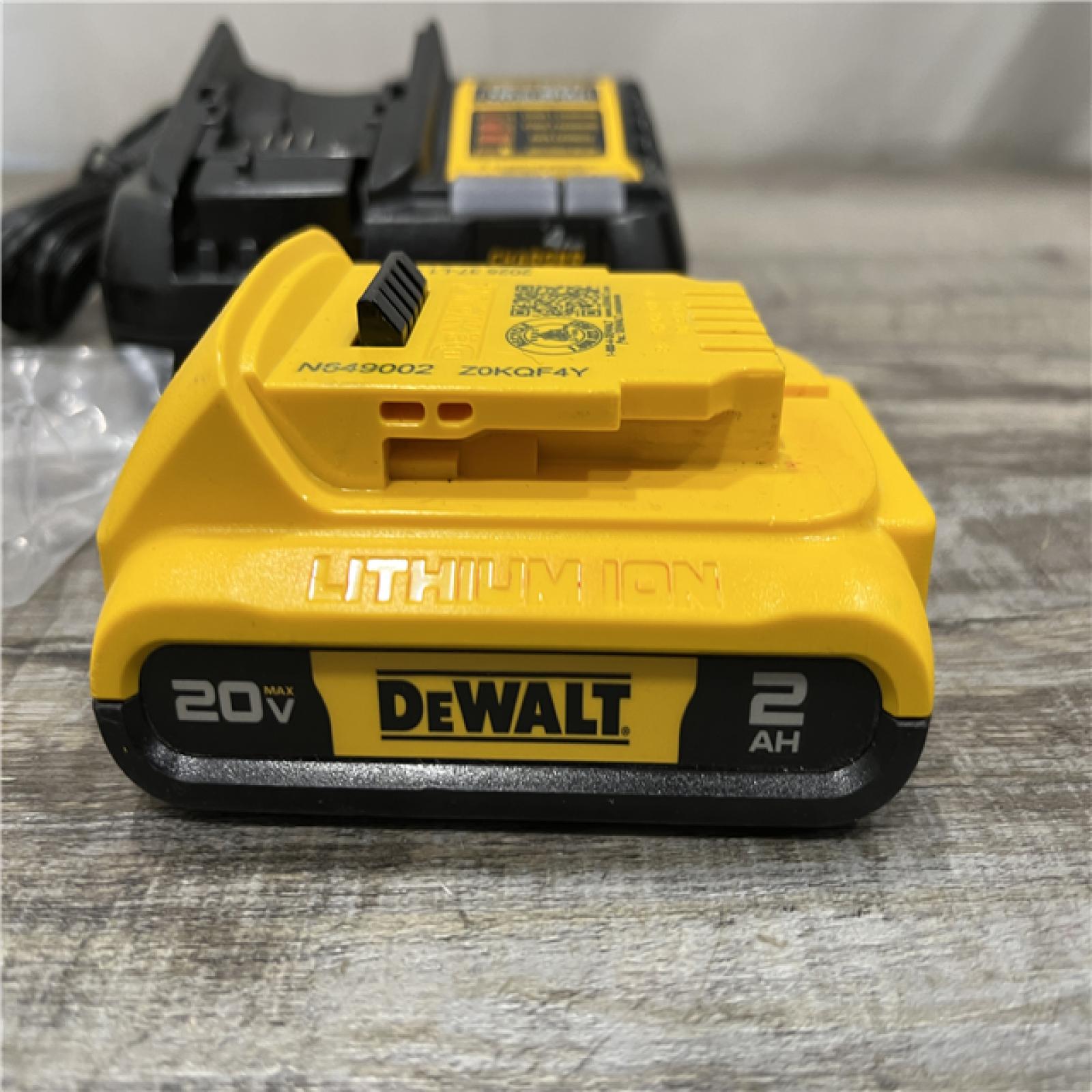 AS-IS DEWALT Atomic 20V Lithium-Ion Cordless Compact 1/2 in. Drill/Driver Kit