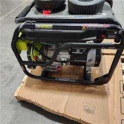 Dallas Location - As-Is RYOBI 6,500-Watt Gasoline Powered Portable Generator