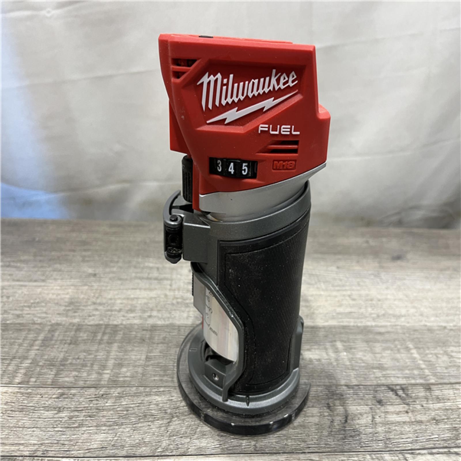 AS-IS Milwaukee FUEL 18V Lithium-Ion Brushless Cordless Compact Router (Tool-Only)
