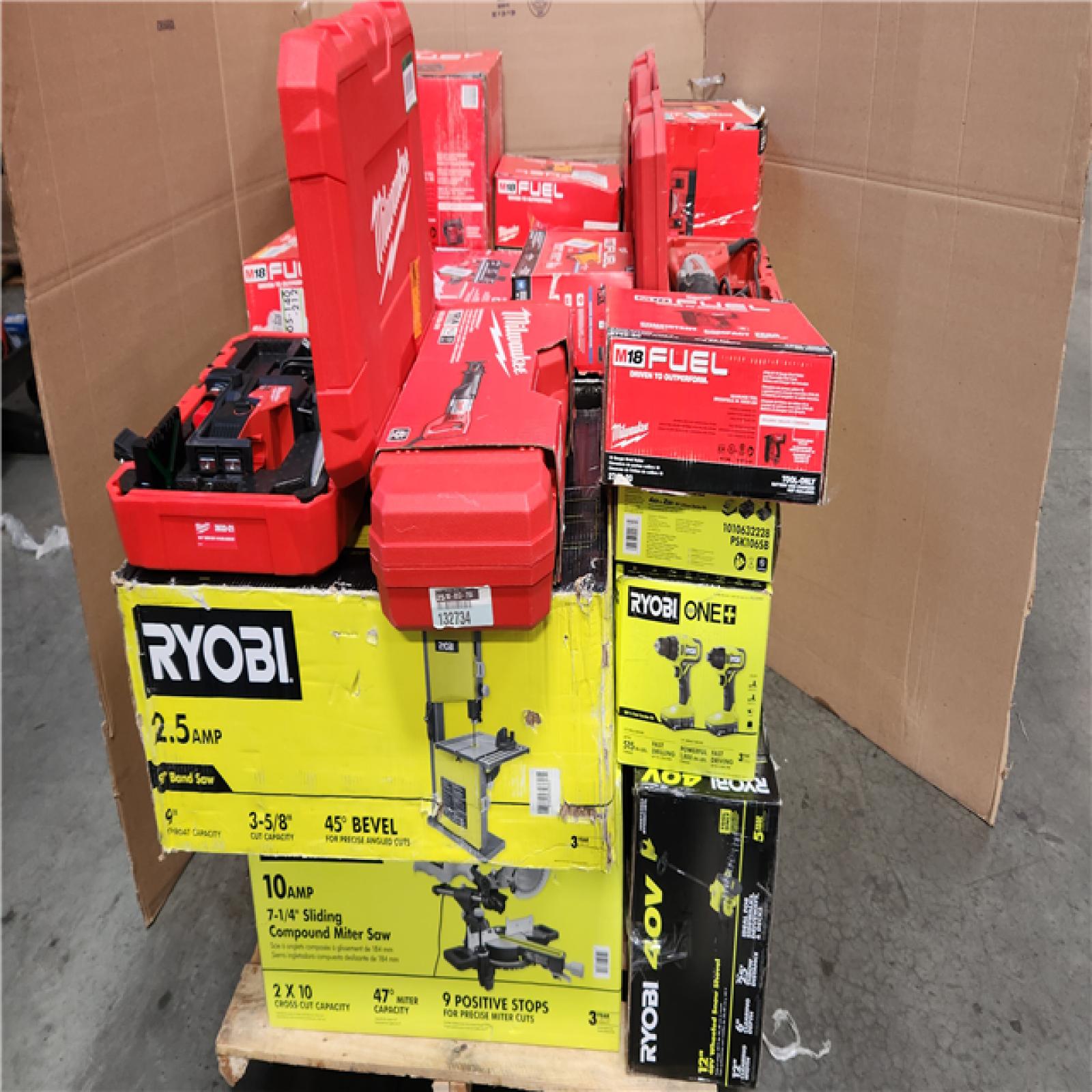 CALIFORNIA AS-IS TOOL PALLET