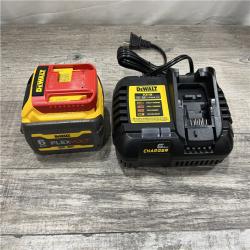 AS-IS DEWALT FLEXVOLT 20V/60V MAX Lithium-Ion 6.0Ah Battery Pack Kit