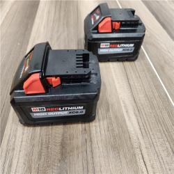 AS-IS Milwaukee 18-Volt Lithium-Ion High Output Starter Kit with Two 6.0 Ah Battery and Charger