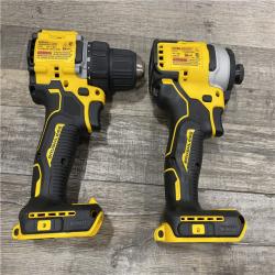 AS-IS DEWALT ATOMIC 20-Volt MAX Lithium-Ion Cordless Combo (2-Tool) Kit