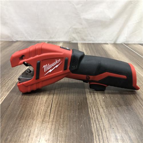 AS-IS Milwaukee 12V Lithium-Ion Cordless Copper Tubing Cutter (Tool-Only)