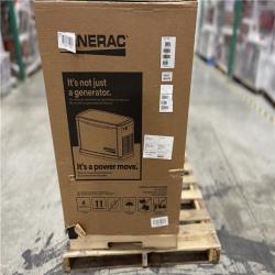 DALLAS LOCATION - Generac 14 000 Watt - Dual Fuel Air- Cooled Whole House Home Standby Generator w/ 200-AMP Transfer Switch