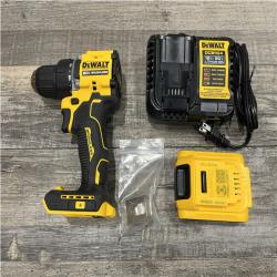 AS-IS DEWALT Atomic 20V Lithium-Ion Cordless Compact 1/2 in. Drill/Driver Kit