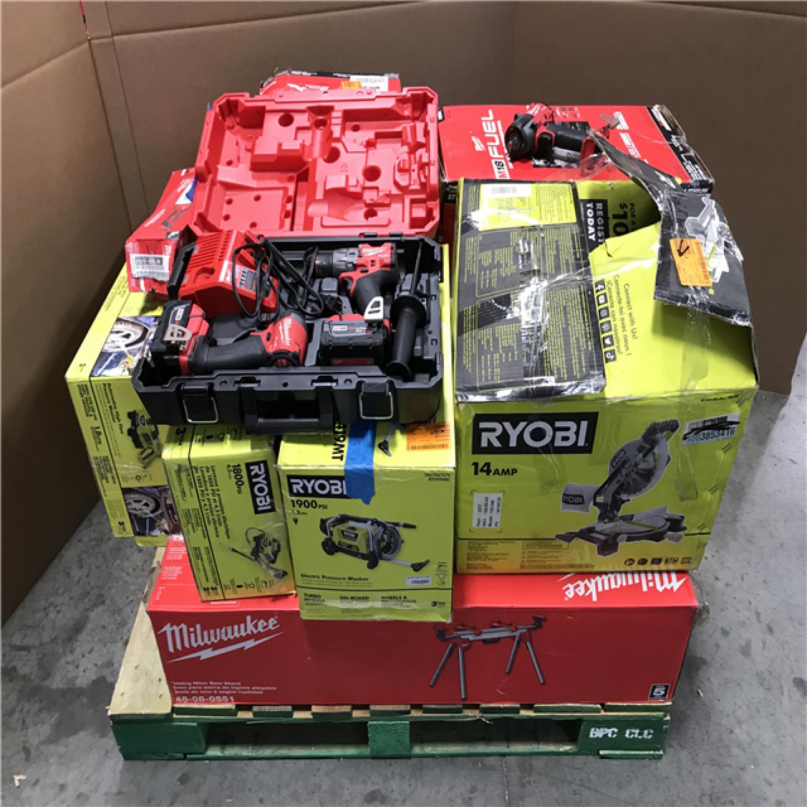 CALIFORNIA AS-IS TOOL PALLET