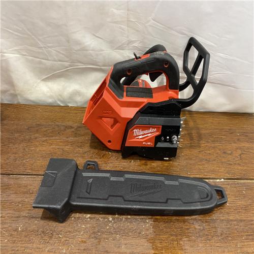 AS-IS Milwaukee Tool 2826-20T M18 FUEL 14  Top Handle 18-Volt Lithium-Ion Brushless Electric Cordless Chainsaw (Tool-Only)